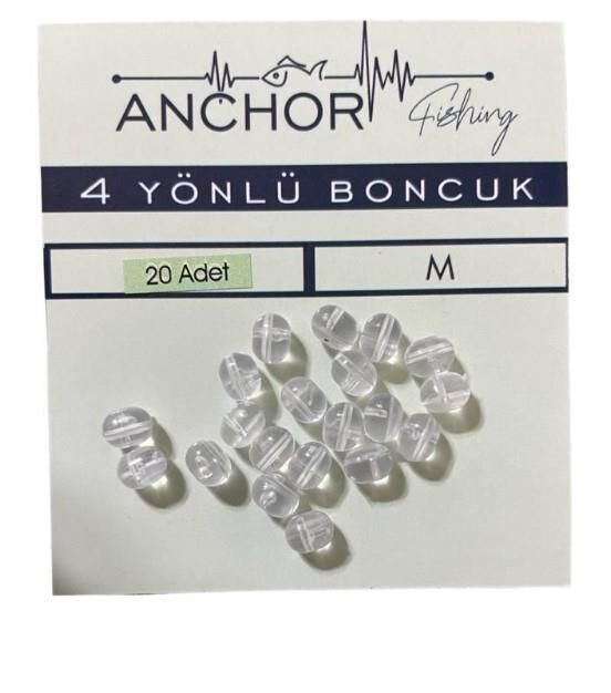 Anchor 4 Yollu Boncuk  Medıum (20ad)