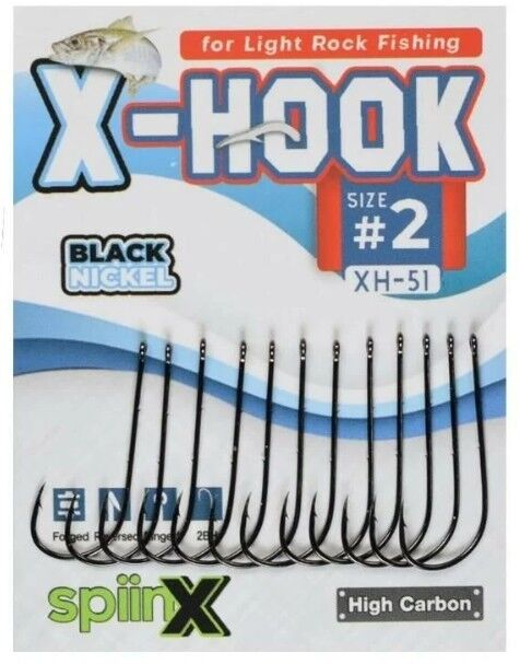 Spiinx X-Hook Tekli Jig Head ve Yem İğnesi No:8