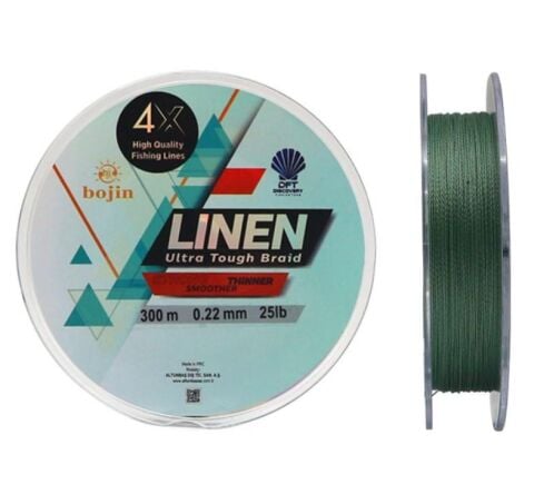 DFT Bojin 4X Yeşil 300 mt İp Misina