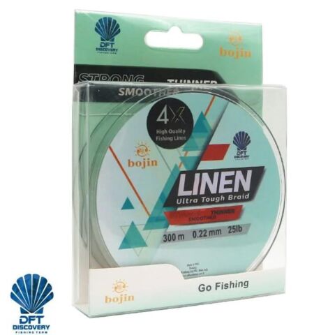 DFT Bojin 4X Yeşil 300 mt İp Misina