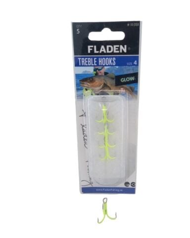 Fladen Fosforlu 3'lü İğne 4 Numara(5 pcs)