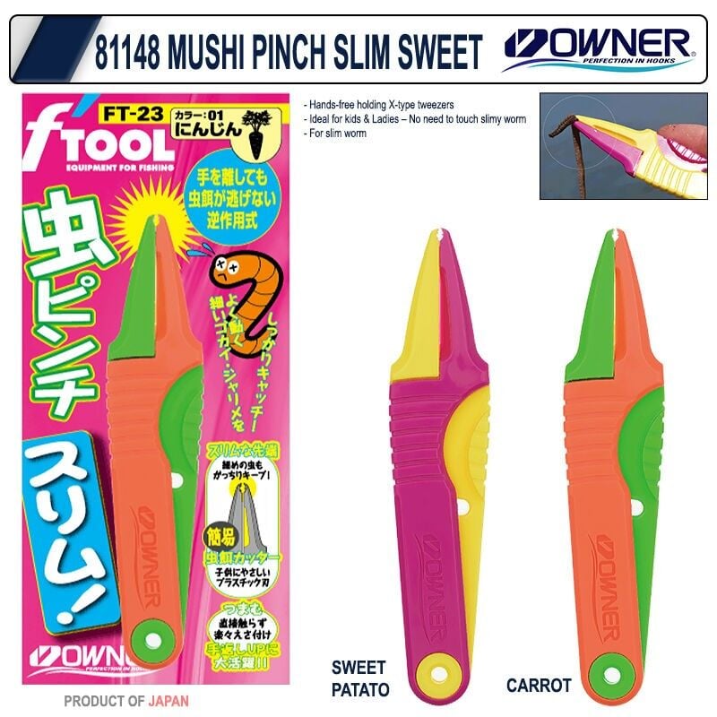 Owner FT-23 Mushi Pinch! Slim – Canlı Yem Takma Aparatı
