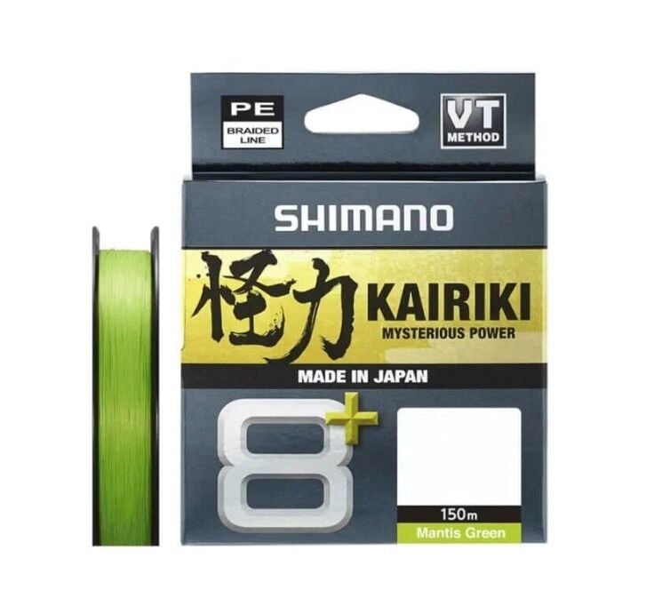 Shimano Kairiki + 8x 150 Mt Mantis Green İp Misina