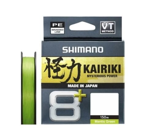Shimano Kairiki + 8x 150 Mt Mantis Green İp Misina