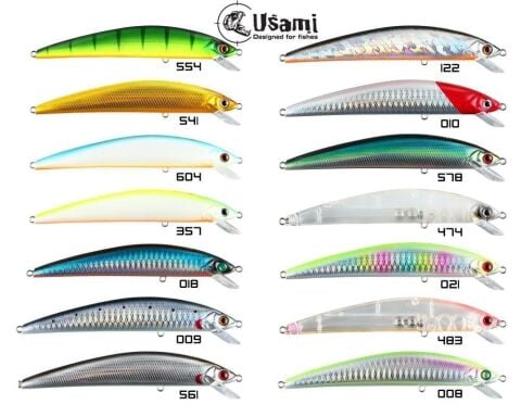 Usami Now 120F-SR 12cm 17gr Dalan Sahte Balık
