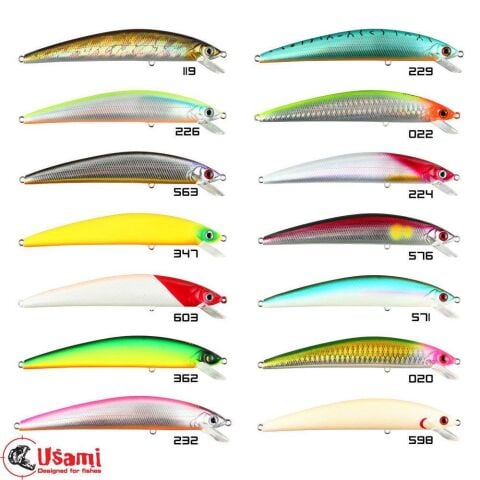 Usami Now 120F-SR 12cm 17gr Dalan Sahte Balık