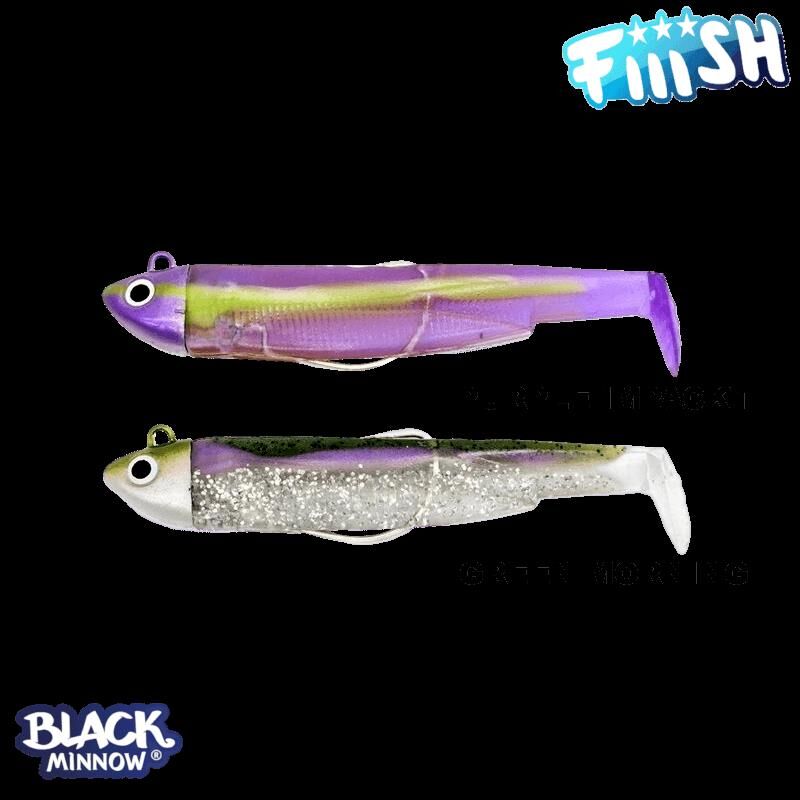Fiiish BM90/2 BM921 Double Combo Searc 8gr Green Morning-Purple İmpact Silikon