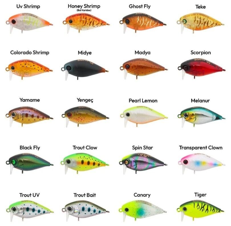 Hanfish Kunduz KG 3.8 cm 4 gr Maket Yem