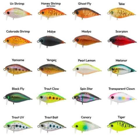 Hanfish Kunduz KG 3.8 cm 4 gr Maket Yem