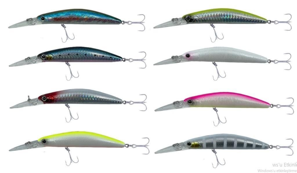 Kendo Deep Minnow 95mm 13gr Suni Yem