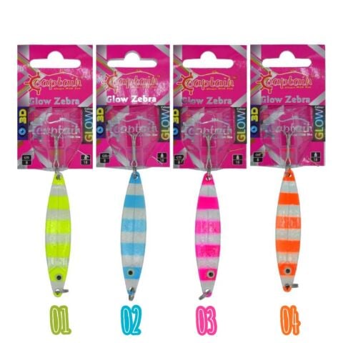 Captain Zebra Kaşıklar 18 gr