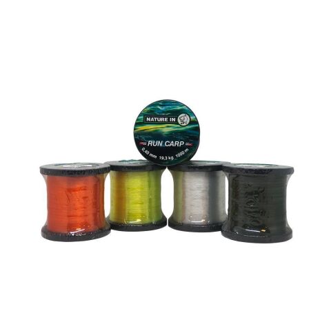 Nature in Run Carp  1000m Turuncu Bobin Surf Misina
