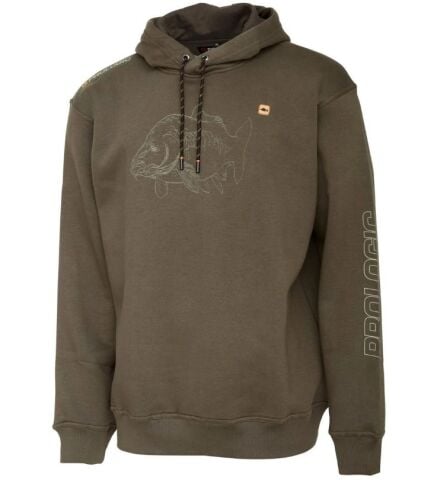 Prologic Mirror Carp Hoodie Ivy Green Kapüşonlu