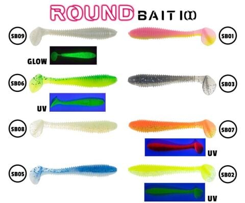 Fujin Round Bait 100mm Silikon Balık