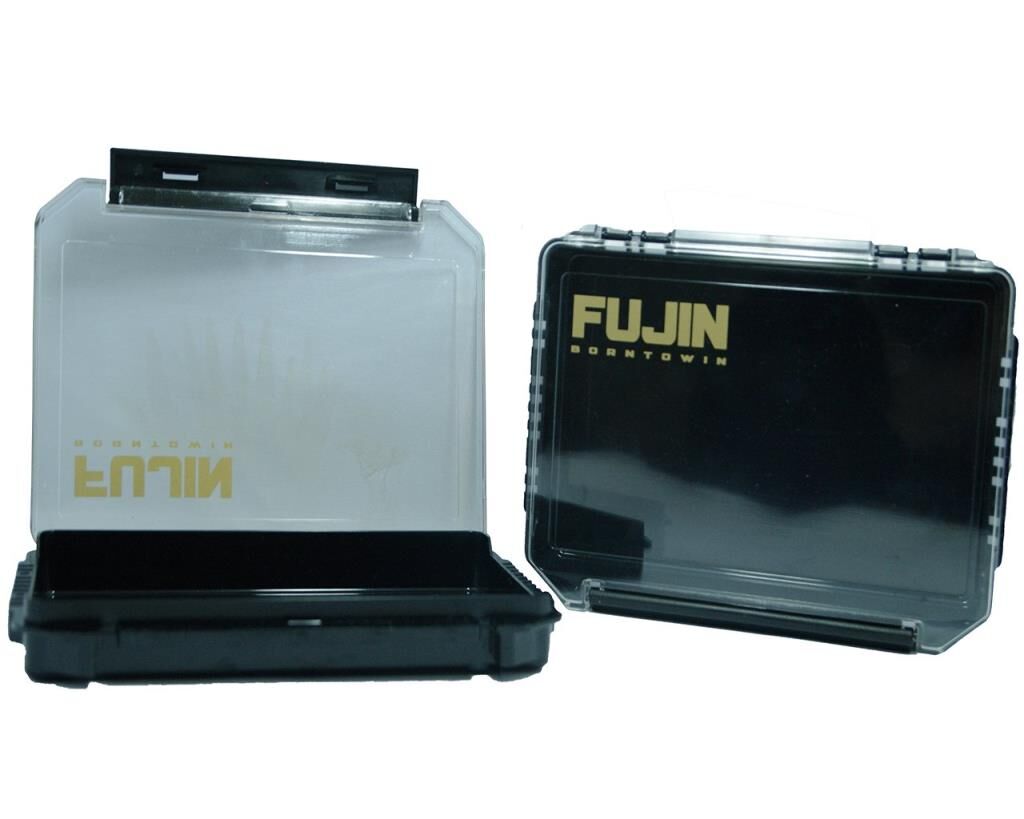 Fujin Tackle Box 20cm Maket Balık Kutusu Siyah