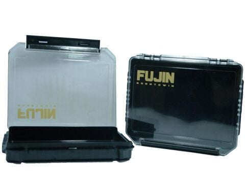 Fujin Tackle Box 20cm Maket Balık Kutusu Siyah