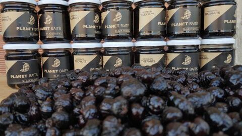 Planet Baits Tiger Nuts Hookbaits Black Mussels