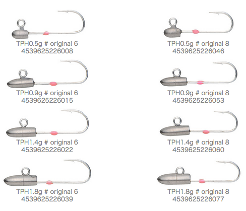 IMA Torpedo Head 0.9gr No:8 LRF Jighead