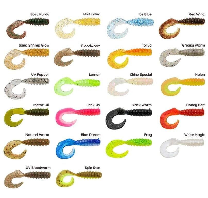 Hanfish Gurt 6 Cm Silikon Yem Mix 3