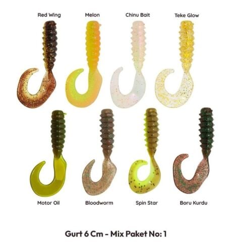Hanfish Gurt 6 Cm Silikon Yem Bloodworm