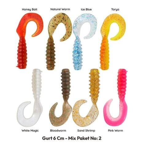 Hanfish Gurt 6 Cm Silikon Yem Mix 3