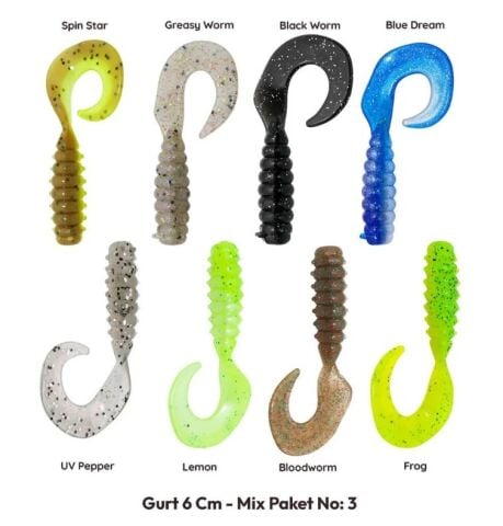 Hanfish Gurt 6 Cm Silikon Yem Bloodworm