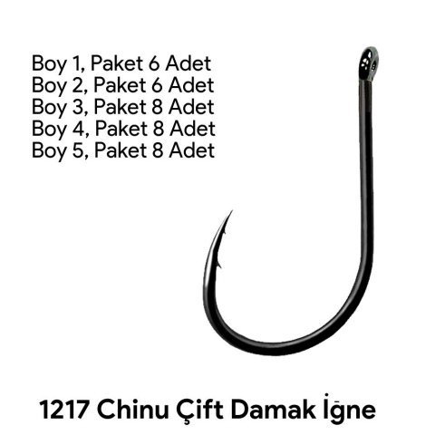 Shogun Chinu 1217 Halkalı Çİft Tırnaklı İğne