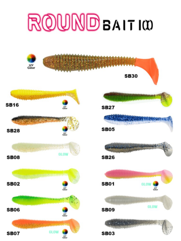 Fujin Round Bait 70mm Silikon Balık