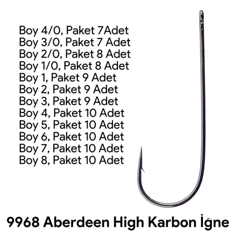 Shogun 9968 Aberdeen İğne