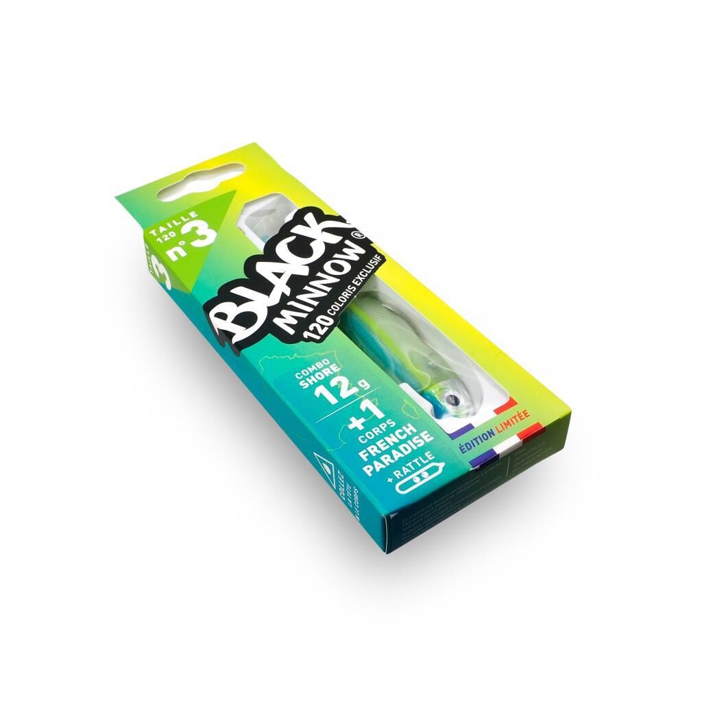 Fiiish BM120/3 BM779 Combo Shore + Rattle 12gr French Paradise Silikon Yem