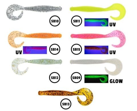 Fujin Tail Bait 105mm Silikon Balık