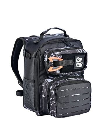 Fujin ProAji Back Pack Black Camo Balıkçı Sırt Çantası