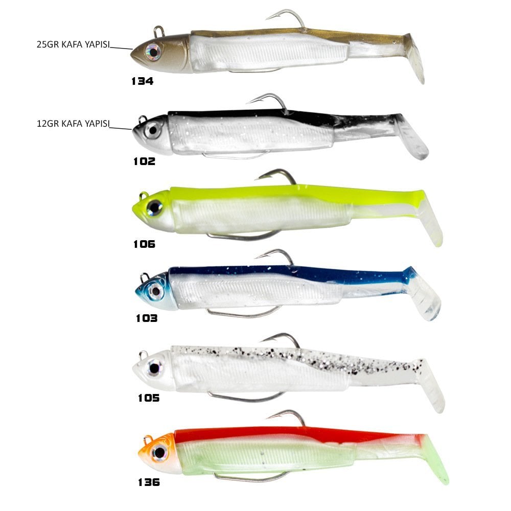 Kudos Magic Shad 9cm 25gr Silikon Yem