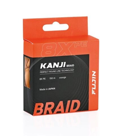 Fujin Kanji 8X 150MT  0.128mm Orange İp Misina