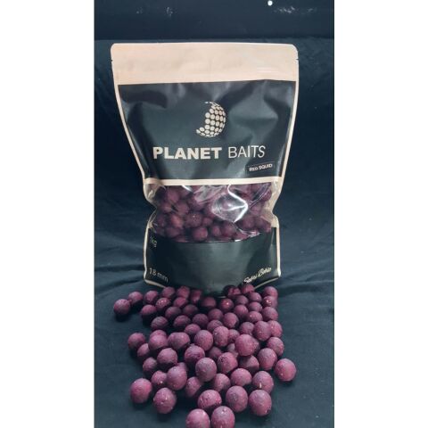 Planet Baits Red Squid 20mm 1kg Boili