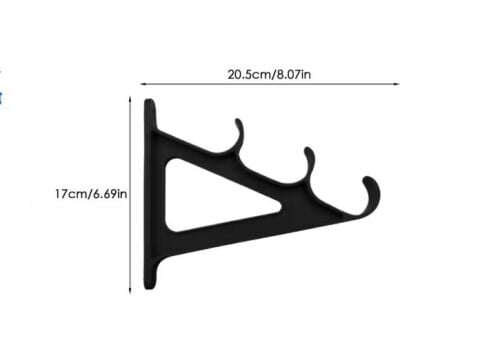 Portfish Kamış Standı Yatay Duvar Tipi