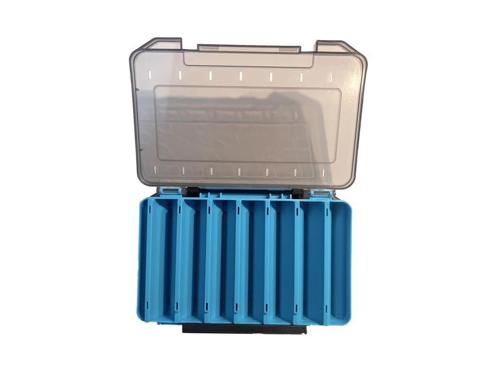 Sea Horse Lure Box Çift Taraflı Mavi Kutu