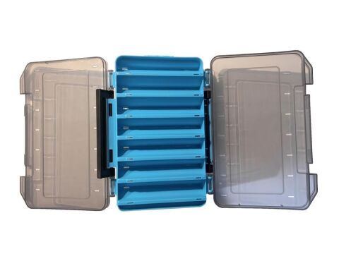 Sea Horse Lure Box Çift Taraflı Mavi Kutu