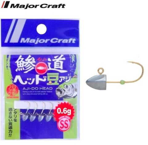 Major Craft Ajido Jighead 0.4gr - SS (5 Adet)