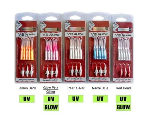 NaniwaOsakaShi V8 Jig Series 8cm 5.5gr Silikon Yem