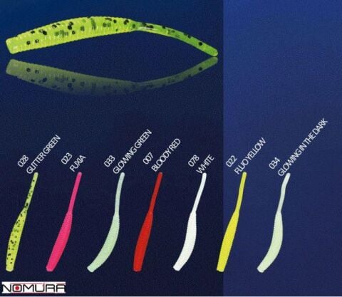 Nomura Long Taıl 5cm 0.5g 12 Adet Suni Yem