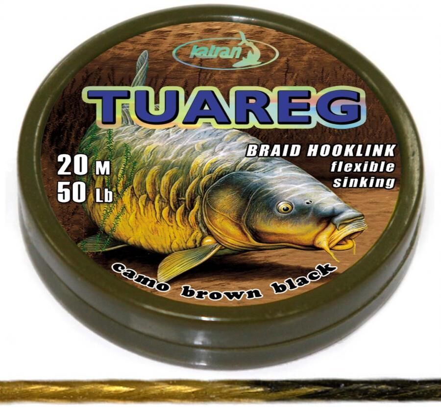 Katran TUAREG Camo Brown Black 20mt 35lb Köstek İpi