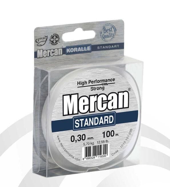 Mercan Standart 100 mt  BEYAZ Makara Misina