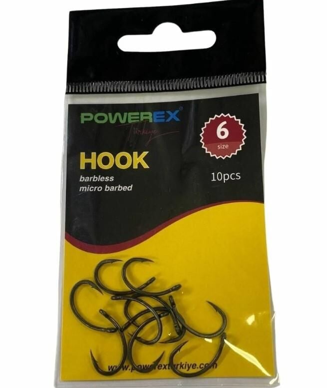 Powerex G-Carp Super 6no. 10lu İğne