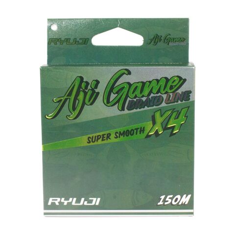 Ryuji Aji Game 4X, 150 mt, Dark Green İp misina