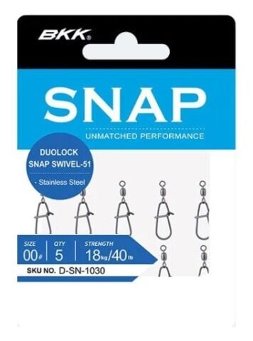 BKK Duolock Snap Swivel-51 Fırdöndü