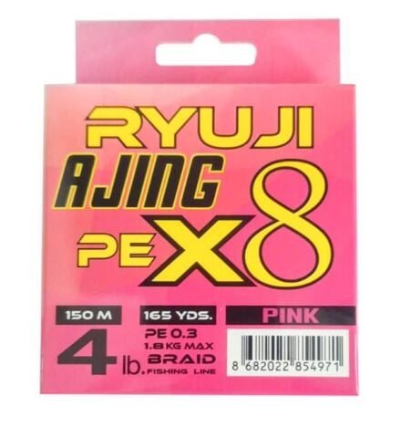 Ryuji Ajing X8 150m  0.4 PE İp Misina