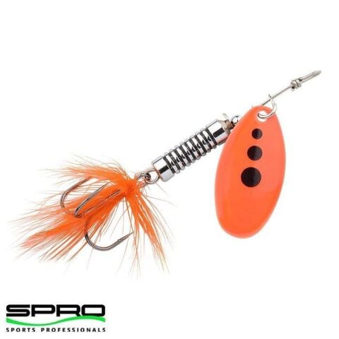 Spro PC Spinner UV Turuncu 8G #4 Döner Kaşık