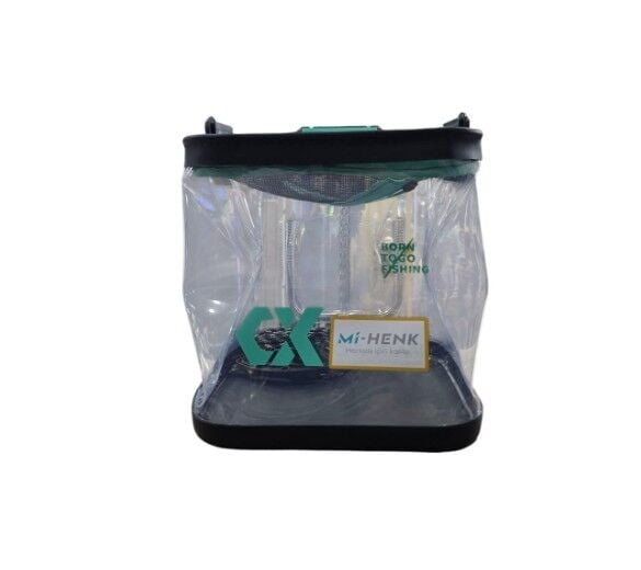 Şeffaf Katlanır KOVA - 12 LT Balıkçı Kovası ( Büyük Boy )