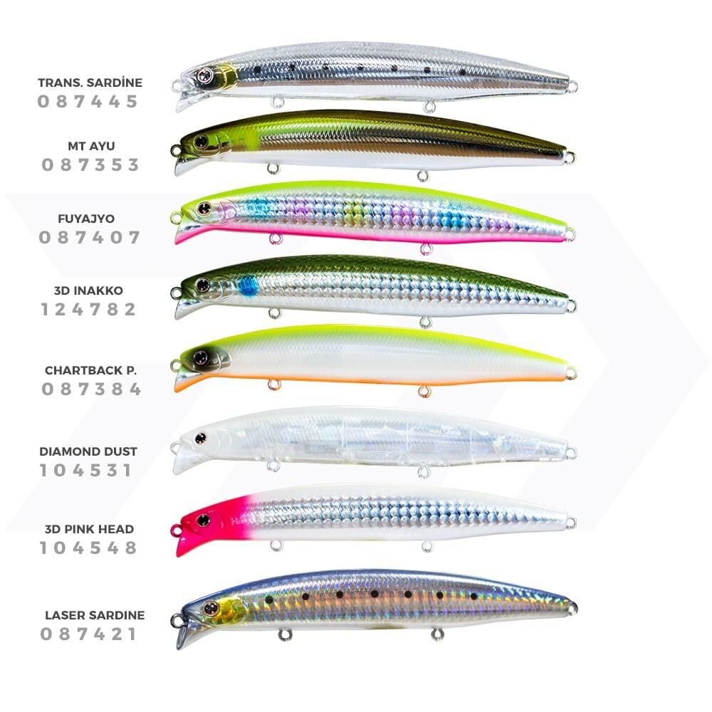 Daiwa Shoreline Shiner Z Vertice 120F SSR 19gr